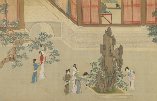 jeannepompadour:“Spring Morning in the Han Palace Ming Dynasty” by Qiu Ying, 16th centur