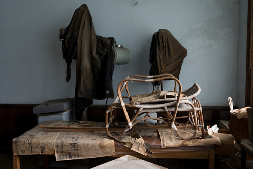 被災した医院Abandoned clinic