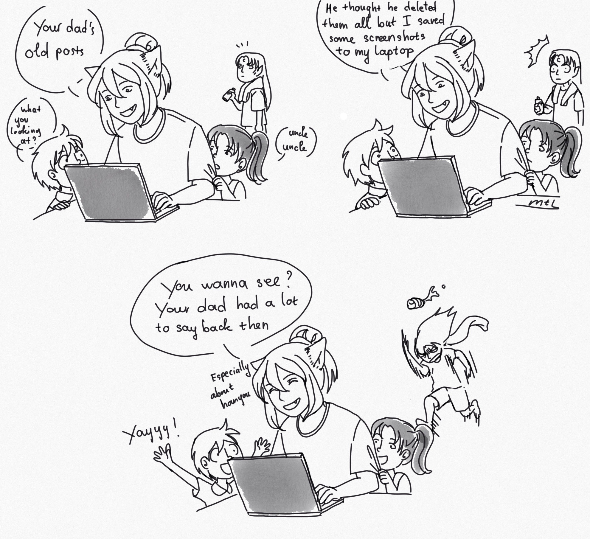 justshipsandstuff:Sesshomaru should’ve thought twice before opening his big mouth