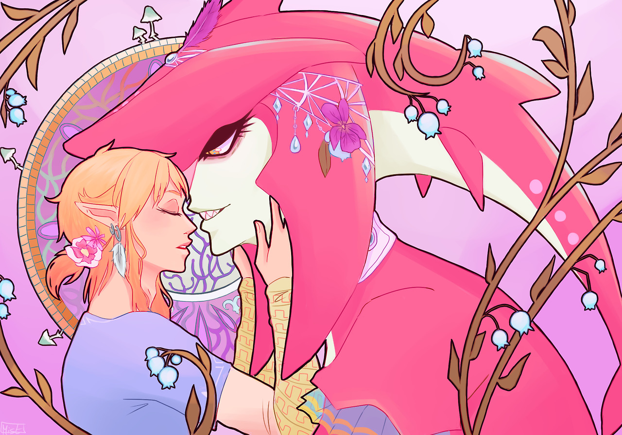mistylotl:  mixing two of my favorite things: sidlink and art nouveau