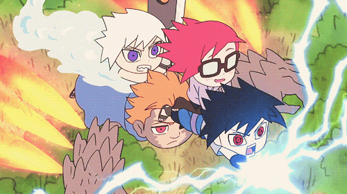 uchihasasukes:  Combo Ninjutsu: Snake-Hawk Super Jet! 