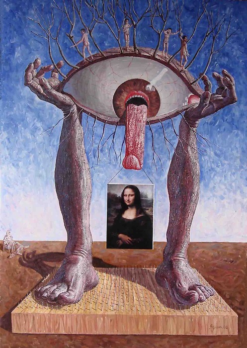 translucentmind:  The Paranoia of Leonardo Da Vinci by Agim Meta 