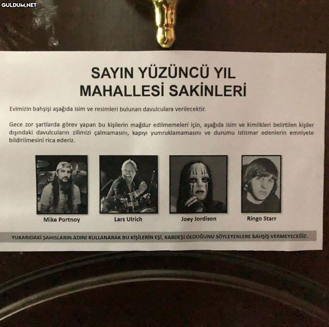 Kapınıza gelip kendini...