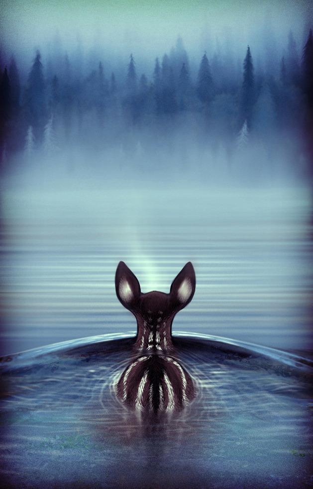 awesomedigitalart:  Goodbye by *Shadowwolf 