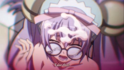 coin-operated-vagina:  silvertsundere:  pod7:  This is from Hyakka Ryouran: Samurai Girls/Bride, it took me forever to remember what is going on in this scene; the purple haired girl is either fantasizing or making up a story about her and the protagonist