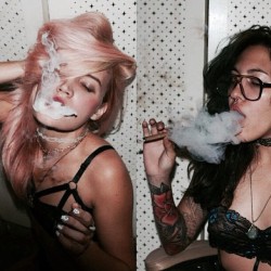 weedporndaily:  @asia.ferrari_ &amp; @taymeooooow by @wickedgirls