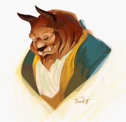 carolgpr:  Drawing Beauty and the Beast after