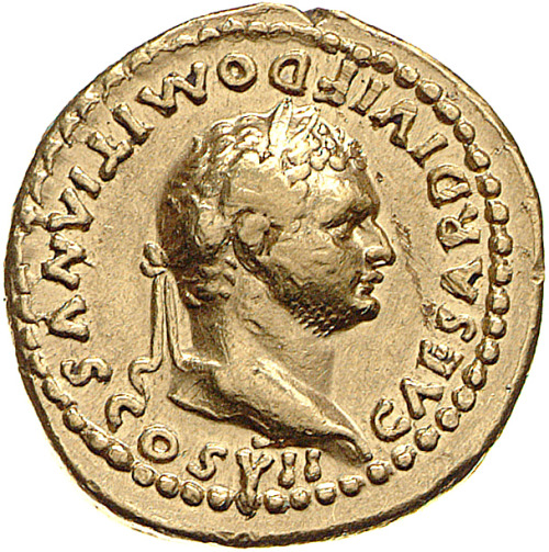 Domitian Caesar - princeps Iuventutis* commissioned by emperor Titus* Rome, 80-81 CEsmb.muse