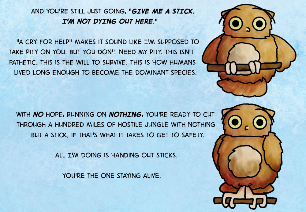 recovering4cupcakes:  liberteaandjusticeforall:  boggletheowl:  I’ve been getting