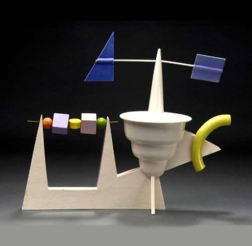 Peter Shire, Weathervane Teapot, 1981. USA. Smithsonian American Art Museum