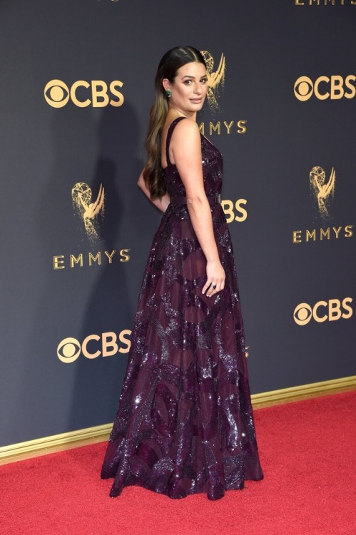 leamichele-news: Lea Michele attends the 69th Annual Primetime Emmy Awards (September 17, 2017)