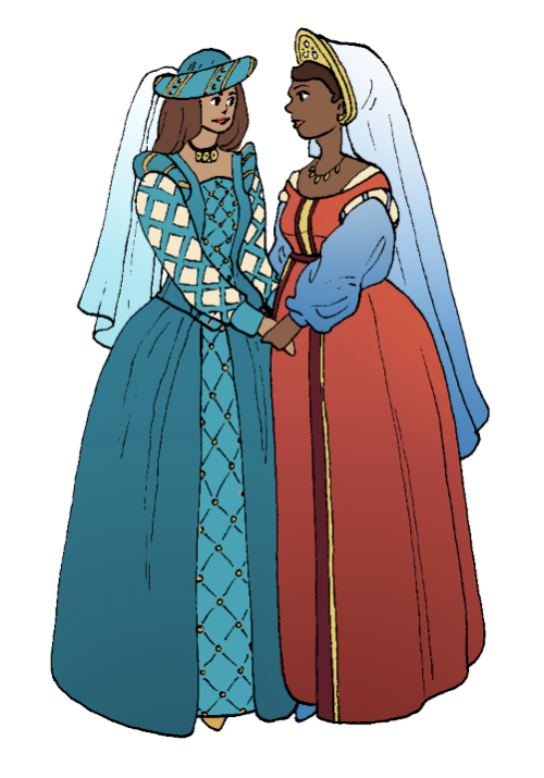 teacupchimera: nymaulth: Completed set of historical lesbian couples! I’m so proud of these ba