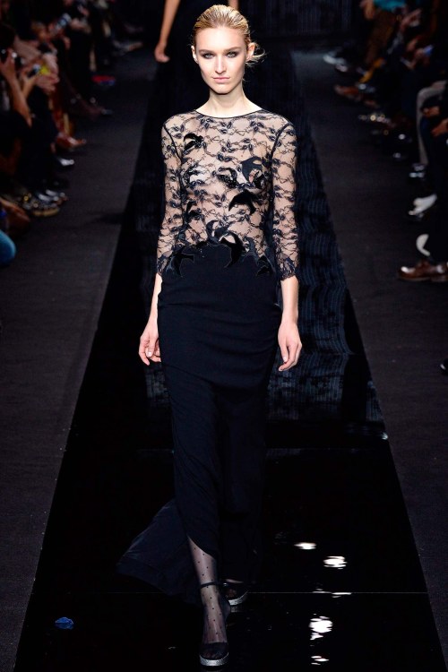 lumedunsorriso:Manuela Frey for Diane von Furstenberg F/W 2015