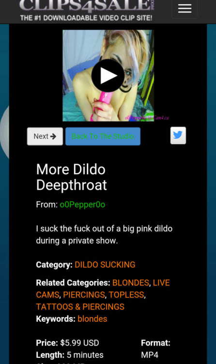 Porn MORE DILDO DEEPTHROATGet it on CLIPS4SALE photos