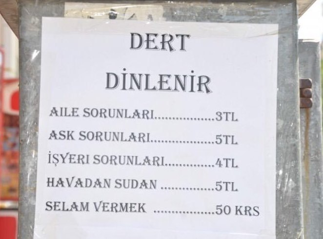 DERT DİNLENİR

Aile...