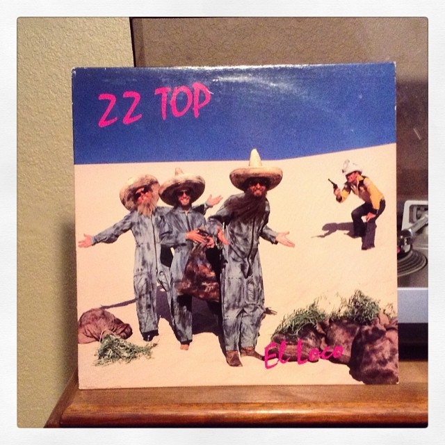 respinit:  ZZ Top - El Loco …underrated band, underrated album… #vinyl #vinylporn