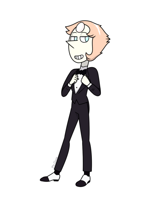 mrchasecomix:  Seeing Pearl in a tux is the coolest thing I’ve seen yet. 