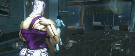 countessnoir:  violette-satanister:  First session of playing Resident Evil: Revelations with my par