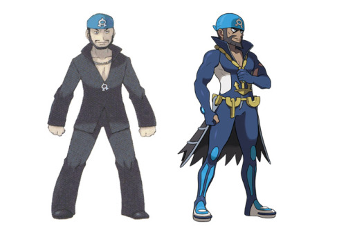 zerneus:  morph-locked:  Some more comparisons of the official art! Apparently they aren’t done by Sugimori any more but by Ohmura. Sugimori’s style has changed though if you look at Geninja’s reveal poster for Smash. Added the ones I missed before