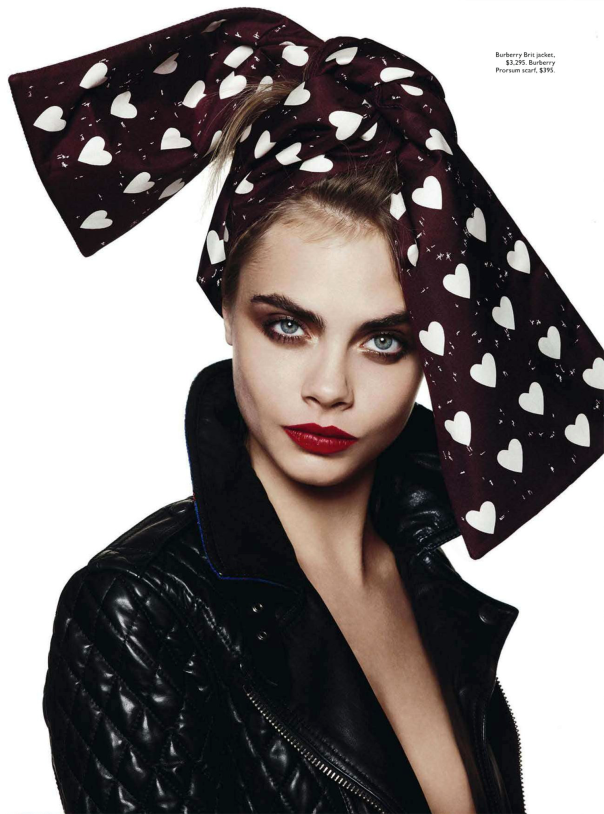 sofap:   Cara Delevingne for Vogue Australia October 2013, photographed by David