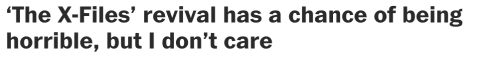 xfilesmom:the most accurate headline the washington post has ever produced (x)