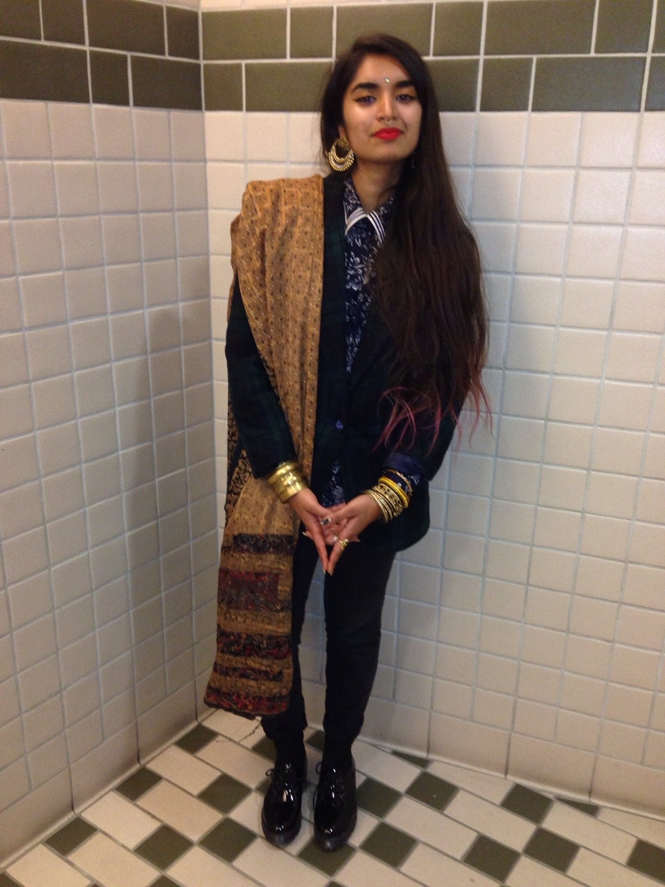 sugarsn4p:  kalisherni:  Wore a suit for the first time at a punjabi wedding reception