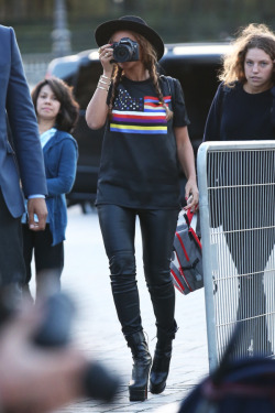 photograbey:  Beyoncé in Paris (October 7th, 2014) 