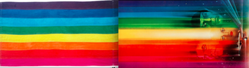 startrekdescribed: aziraphalesbian: the first ever pride flag (1978) versus the TMP movie poster (19