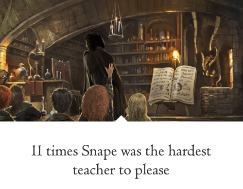 New Pottermore has listiclesAnd coming soon — quizzes&hellip;It’s official