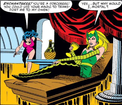 veliseraptor:so I read Secret Wars yesterday and honestly Enchantress was the best thing about itpan