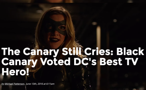 blackcanarysource: WARNING: THIS ARTICLE CONTAINS MAJOR SPOILERS FROM ARROW!! The Canary still 