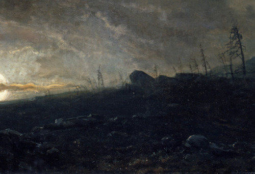 walpurgishall:Peter Nicolai Arbo “Asgardsreien / The wild Hunt of Odin”, 1872 