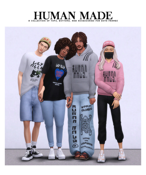 nucrests:Human Made Collection. ◾ by @nucrestsA mini collection based on the Japanese streetwear