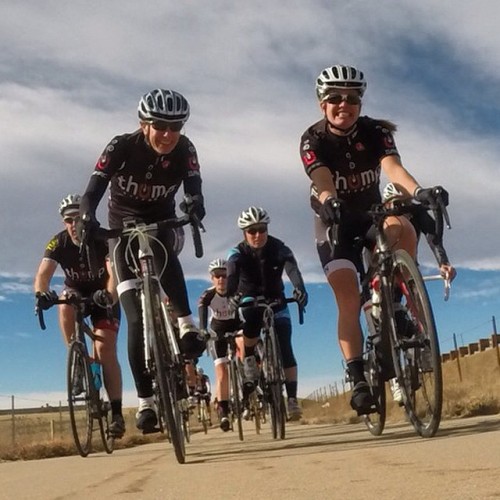 pedalitout: Great team ride today. #thumpcycling #castellicycling #turinbikes #colorado #cycling