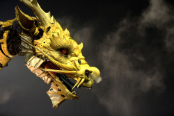 Atlanticinfocus:  From A 50-Foot-Tall French Fire-Breathing Dragon-Horse Visits Beijing,