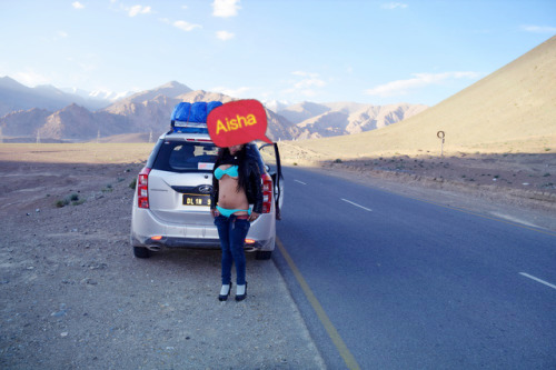 aishaslutty:  Magnetic Hills near Leh