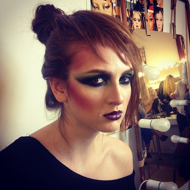 My Demo For 80s Makeup Style Badgirl Punk