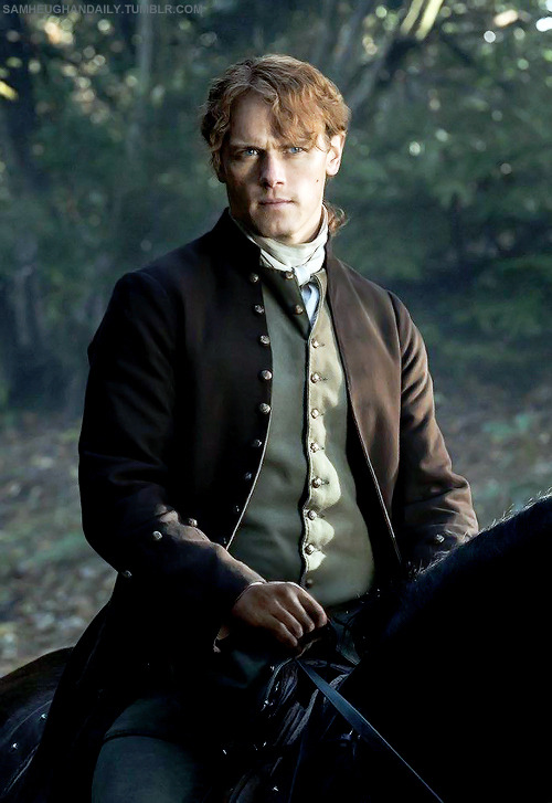 sam-heughan-daily:Sam Heughan as James Fraser in Outlander Season 3 ‘Voyager’