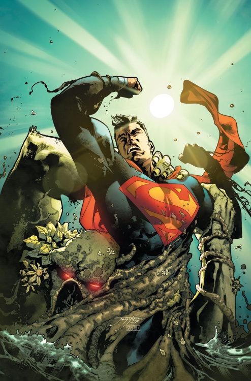 artverso:Jorge Jimenez - Superman vs Swamp