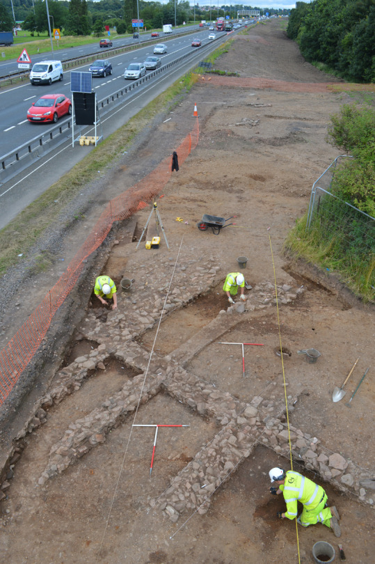 Porn Medieval village unearthed beneath new motorway photos