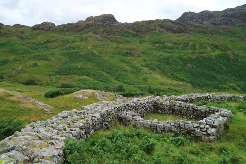 thesilicontribesman:Hardknott Roman Fort (Outer Wall and Towers), Cumbria, 31.7.18.This is the first