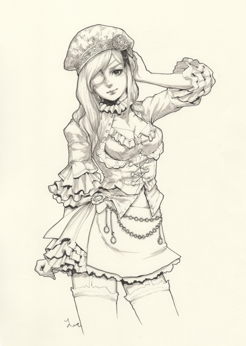 yasahime:  drawings on storenvy 