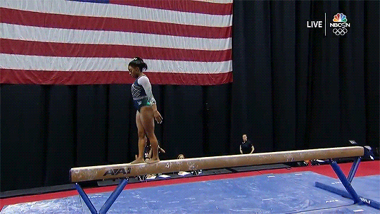 bradenholtby:  simone biles is the first person in history to land a double twist-double
