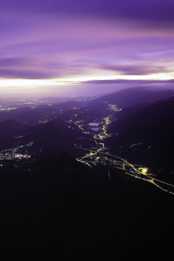 mstrkrftz:  The view from Mt Pizzoc  by Rachel The Cat