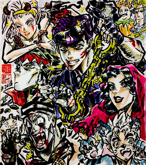 Porn Pics porunareff:  JoJo x Halloween fanart pieces