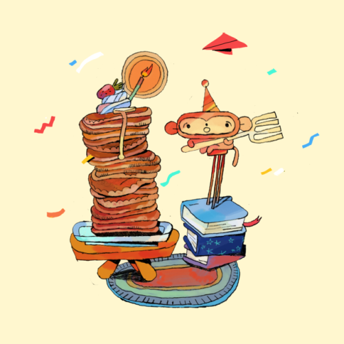 birthday pancakes