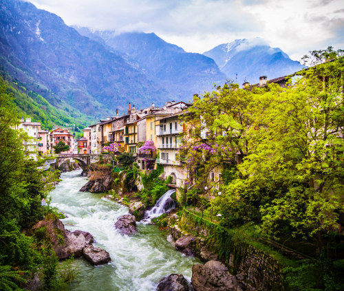 allthingseurope:Chiavenna, Lombardy,  Italy (by Jason Rodman)