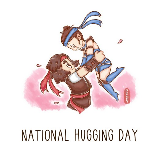 1.21National Hugging Day#nationalhuggingday #mortalkombat #Liukang #kitana #netherrealmstudios #game