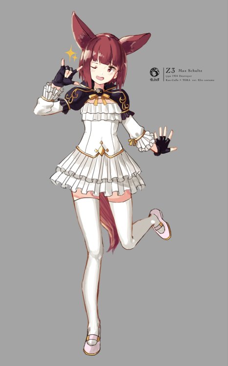kpskf: 艦これ×TERA　Z3　エリーンコスチューム t.co/aCeeMhYXzG