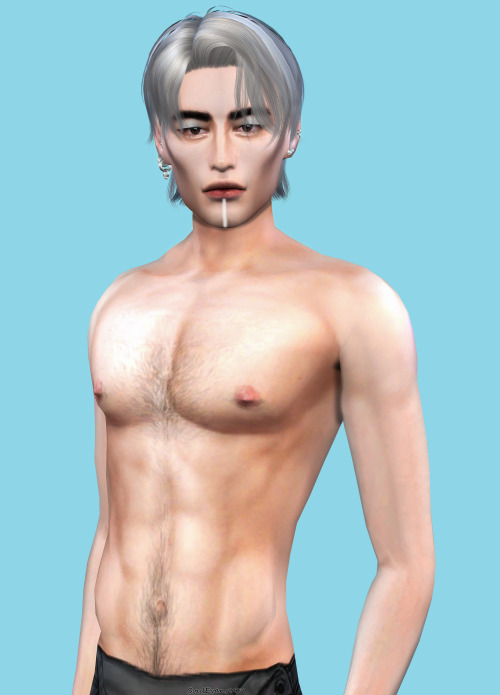 Gabe’s Alter EgosDorian Hair @effiethejay // Ominous cat ears Toksik // Neck Choker @pralinesims // 